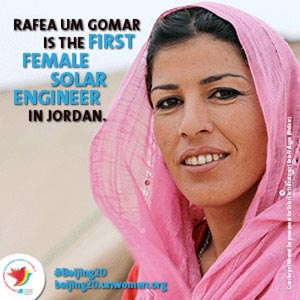 Puterea exemplului: Vezi cum a reușit o iordaniancă să devină prima femeie inginer în domeniul energiei solare din țara sa