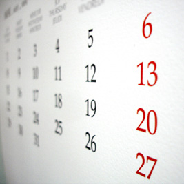 Calendarul zilelor libere oficiale din 2015